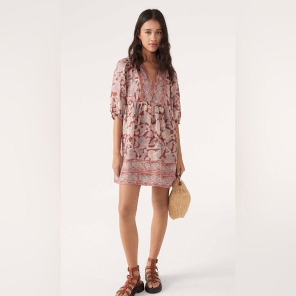 COPY - BA&SH Iriz dress size small/1. Worn once. In perfect condition! - Picture 1 of 4